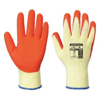 Portwest A109 PU Coated Orange Grip Gloves